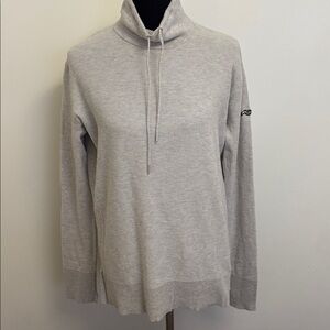 KJUS Women's Kessy Sweater-Silver Fox Melange Outdoor Size XL